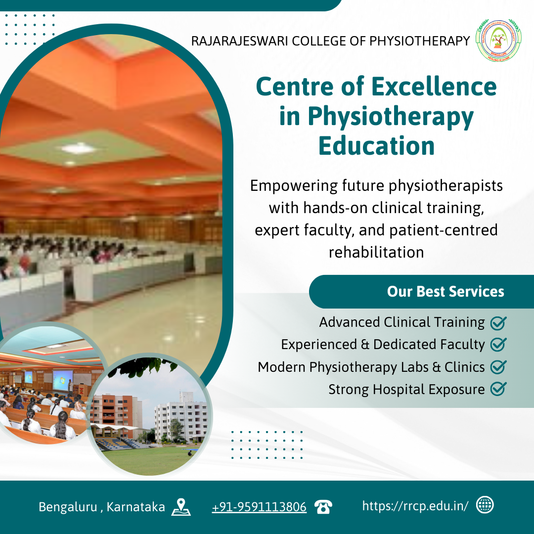 Bachelor of Physiotherapy (BPT) at Rajarajeswari College of Physiotherapy