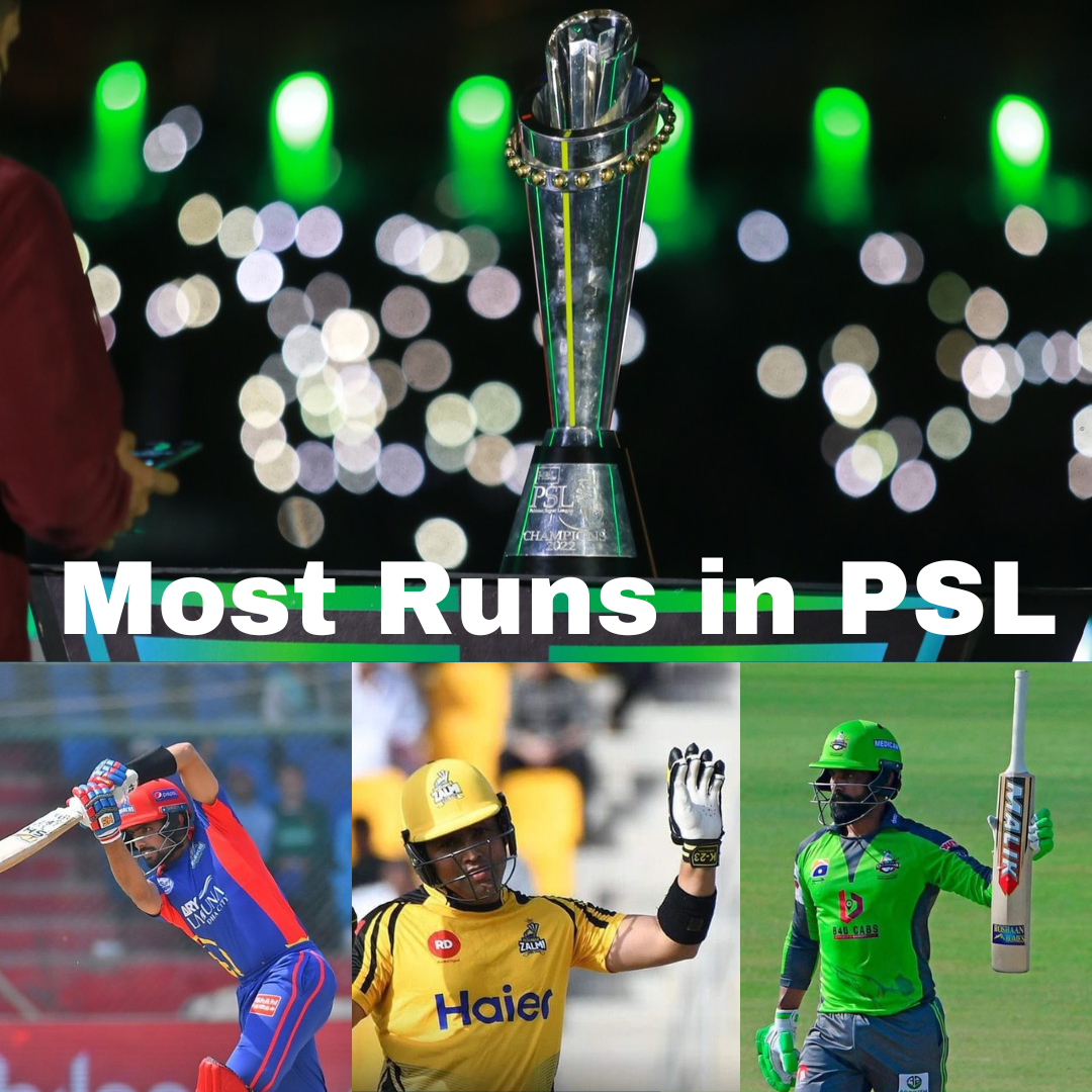 Top 5 Players with Most Runs in PSL History | by Abdullah Ashfaq | Medium