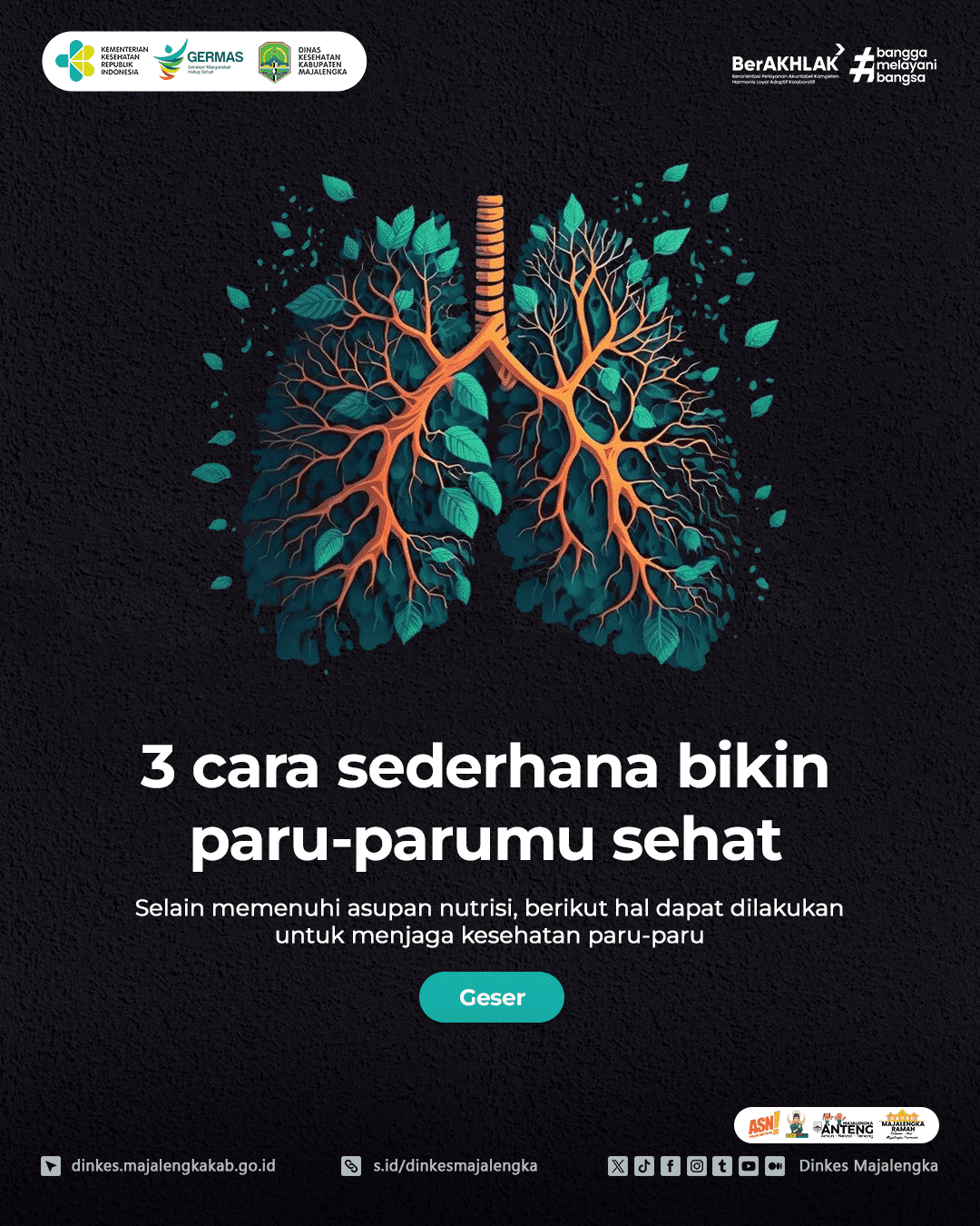 Lakukan 3 hal ini untuk jaga kesehatan paru-paru 🫁
