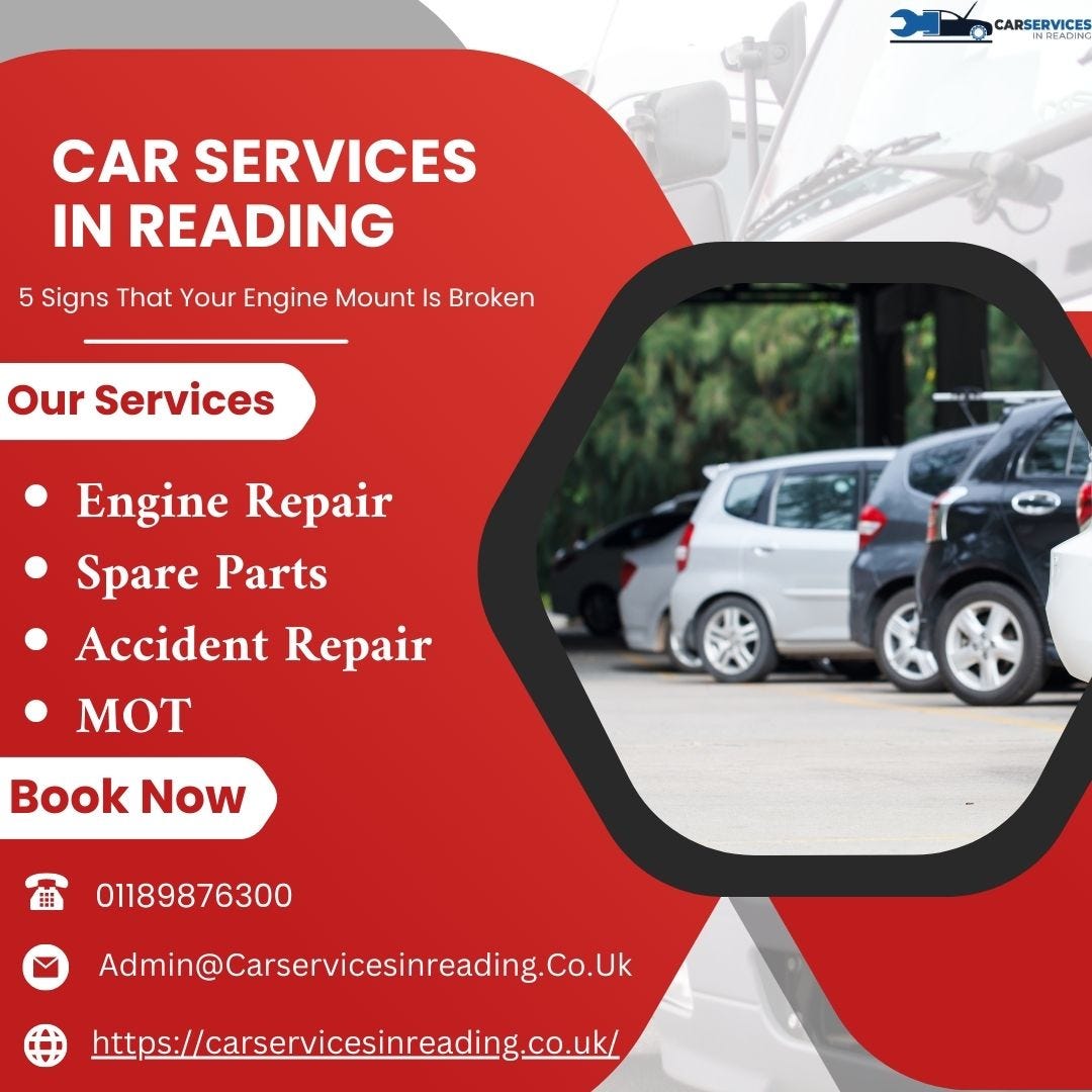 5 Signs That Your Engine Mount Is Broken by 247 car keys Jul, 2023