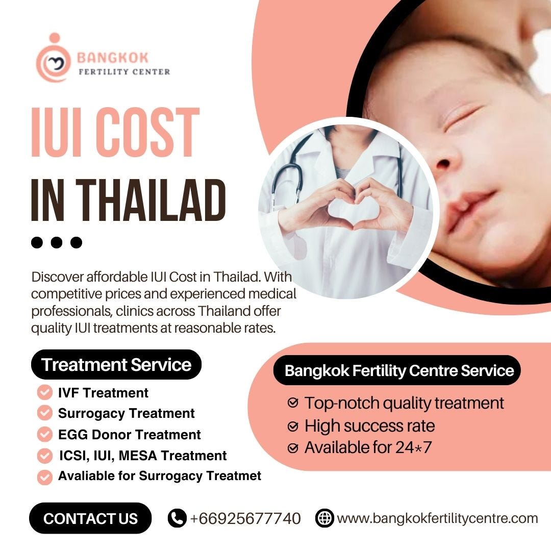 Understanding The Iui Cost In Thailad A Focus On Bangkok Fertility