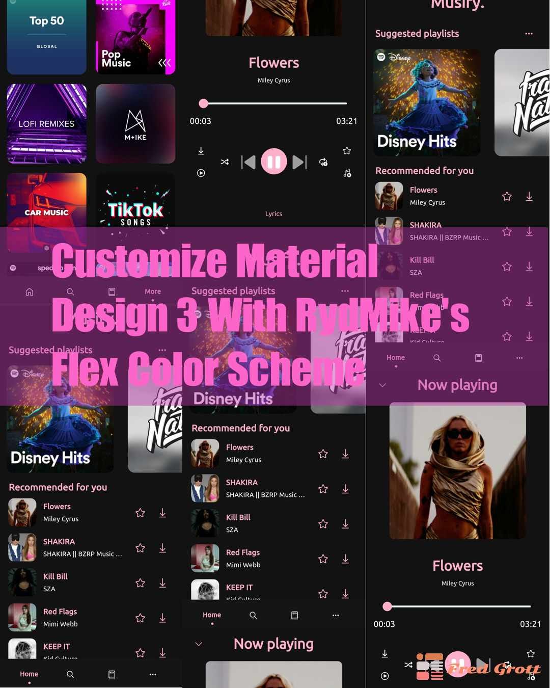 Customize Material Design 3 With RydMike’s Flex Color Scheme by Fred
