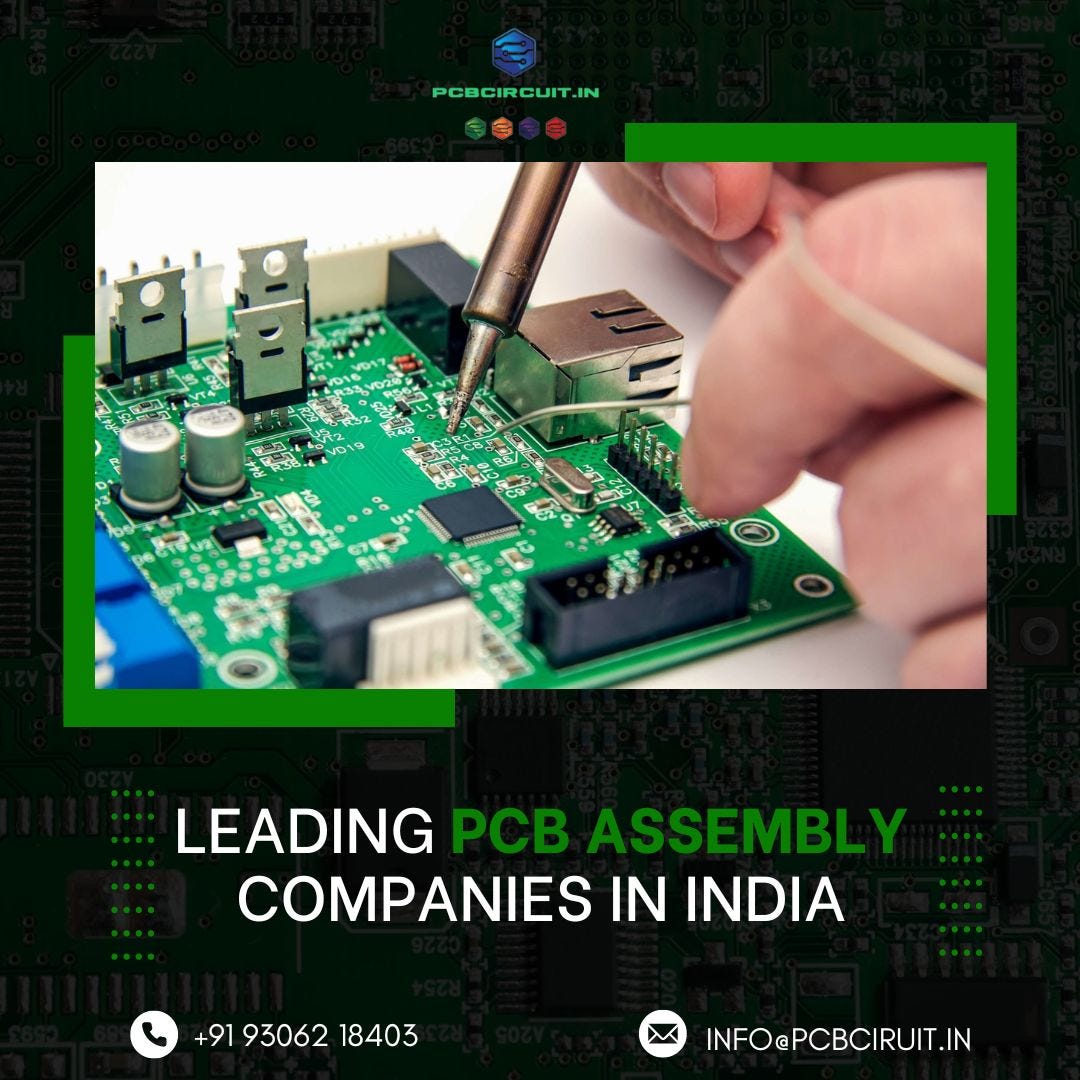 Leading PCB Assembly Companies in India Pcb circuit Medium