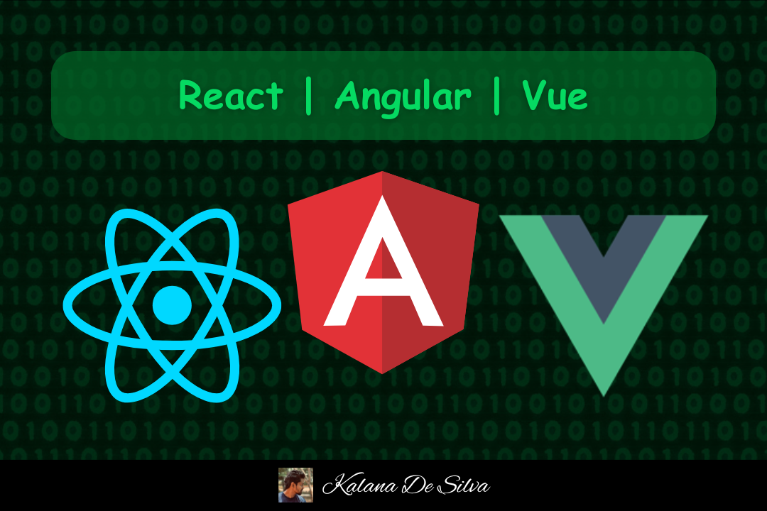 React vs. Angular vs. Vue: A Comparative Analysis | by Kalana De Silva ...