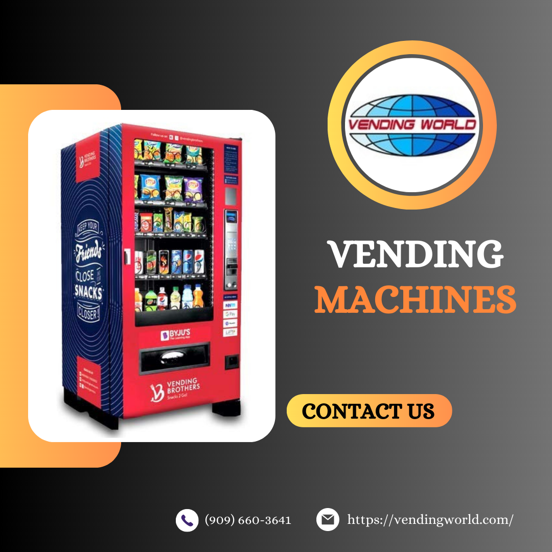 Convenient and Profitable — Explore Vending World’s Range of Vending Machines Vending World