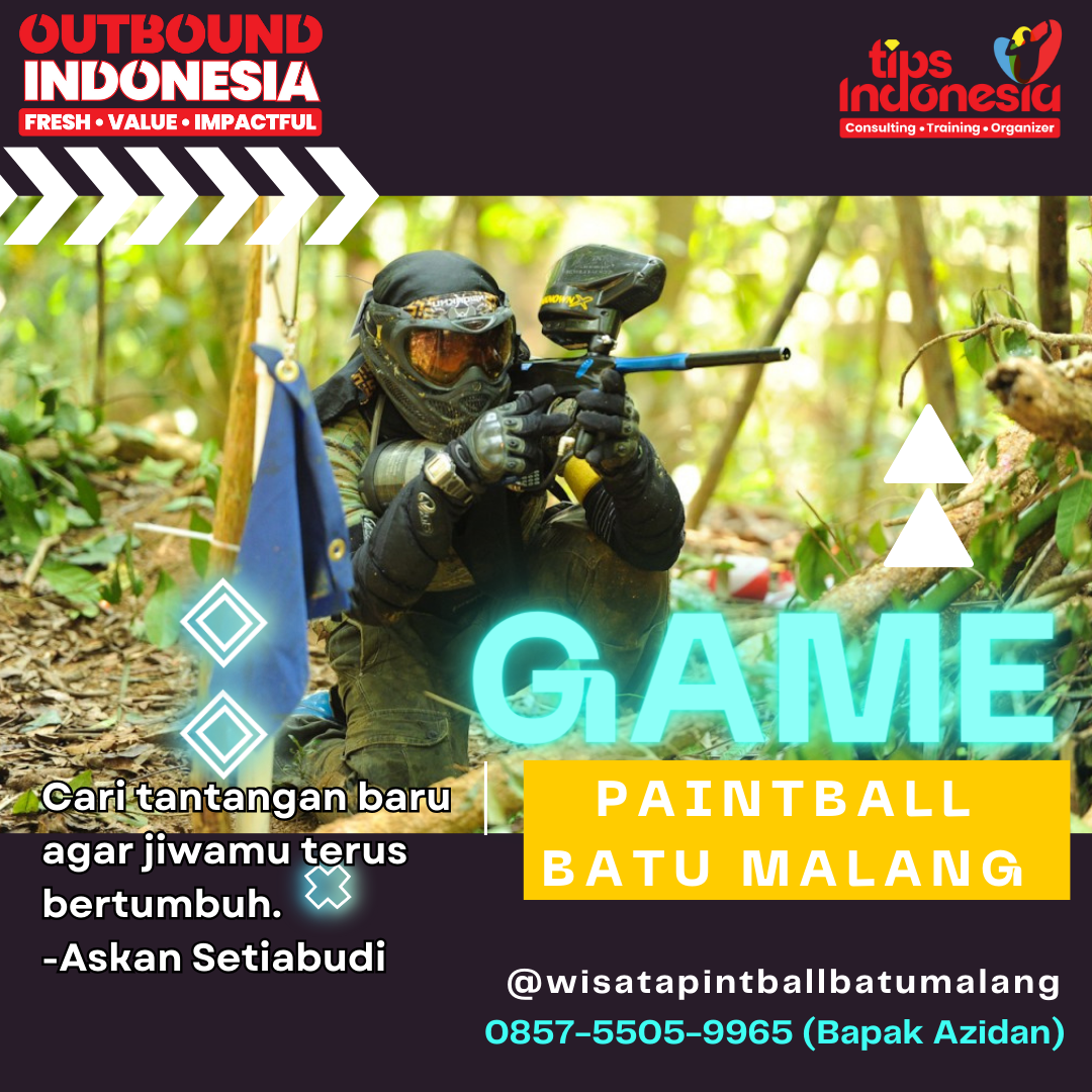 Game Paintball Indonesia, Paintball Menantang Di Batu, Paintball Game