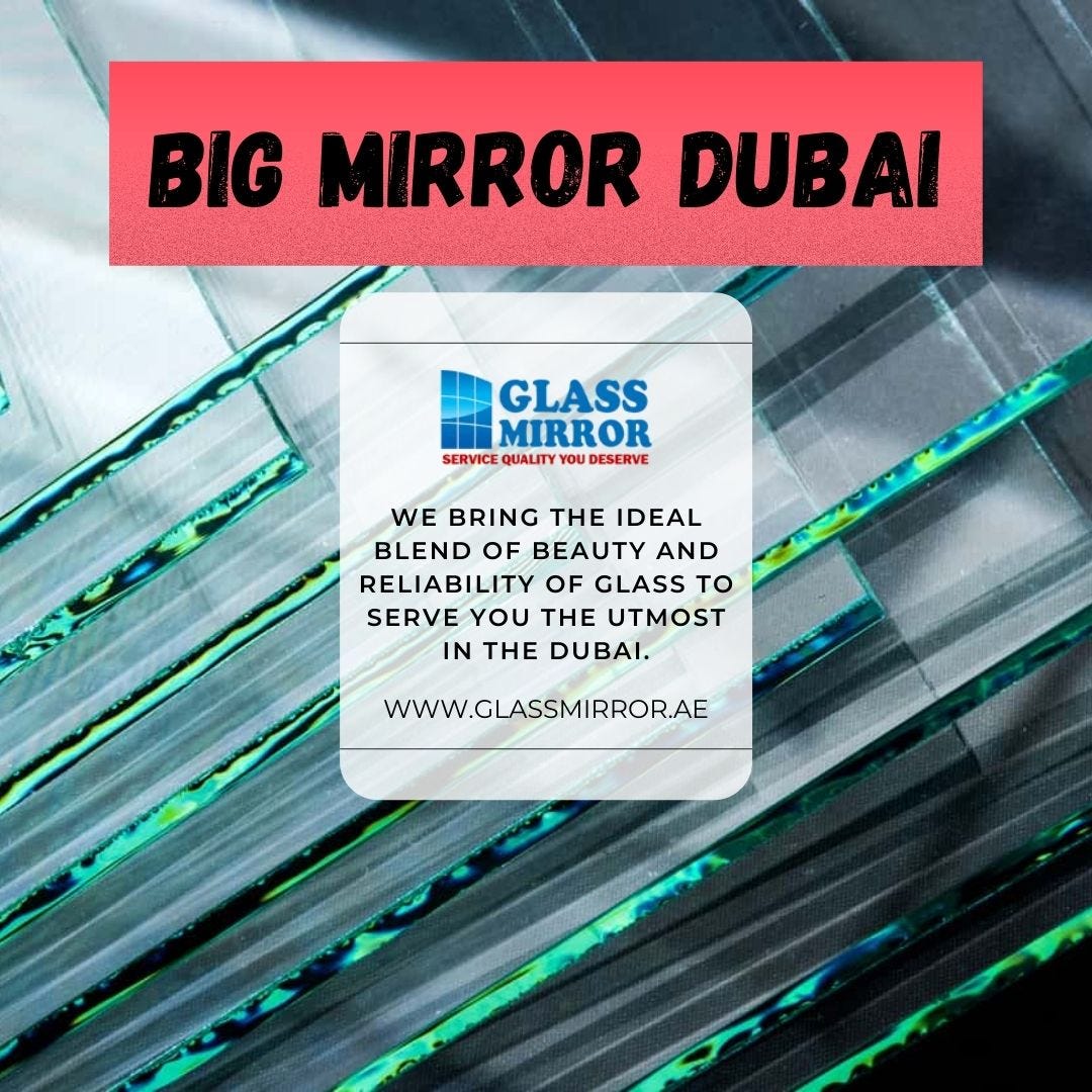 Big Mirror Dubai Glassmirror UAE Medium