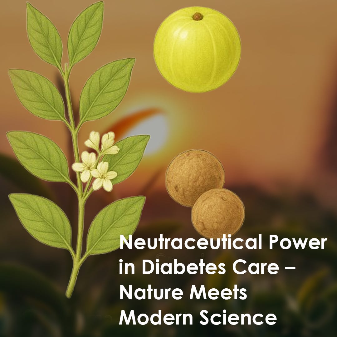 Neutraceutical Power in Diabetes Care — Nature Meets Modern Science