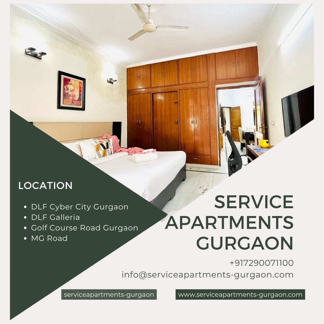 Studio Apartments Gurgaon - serviceapartmentindelhi - Medium