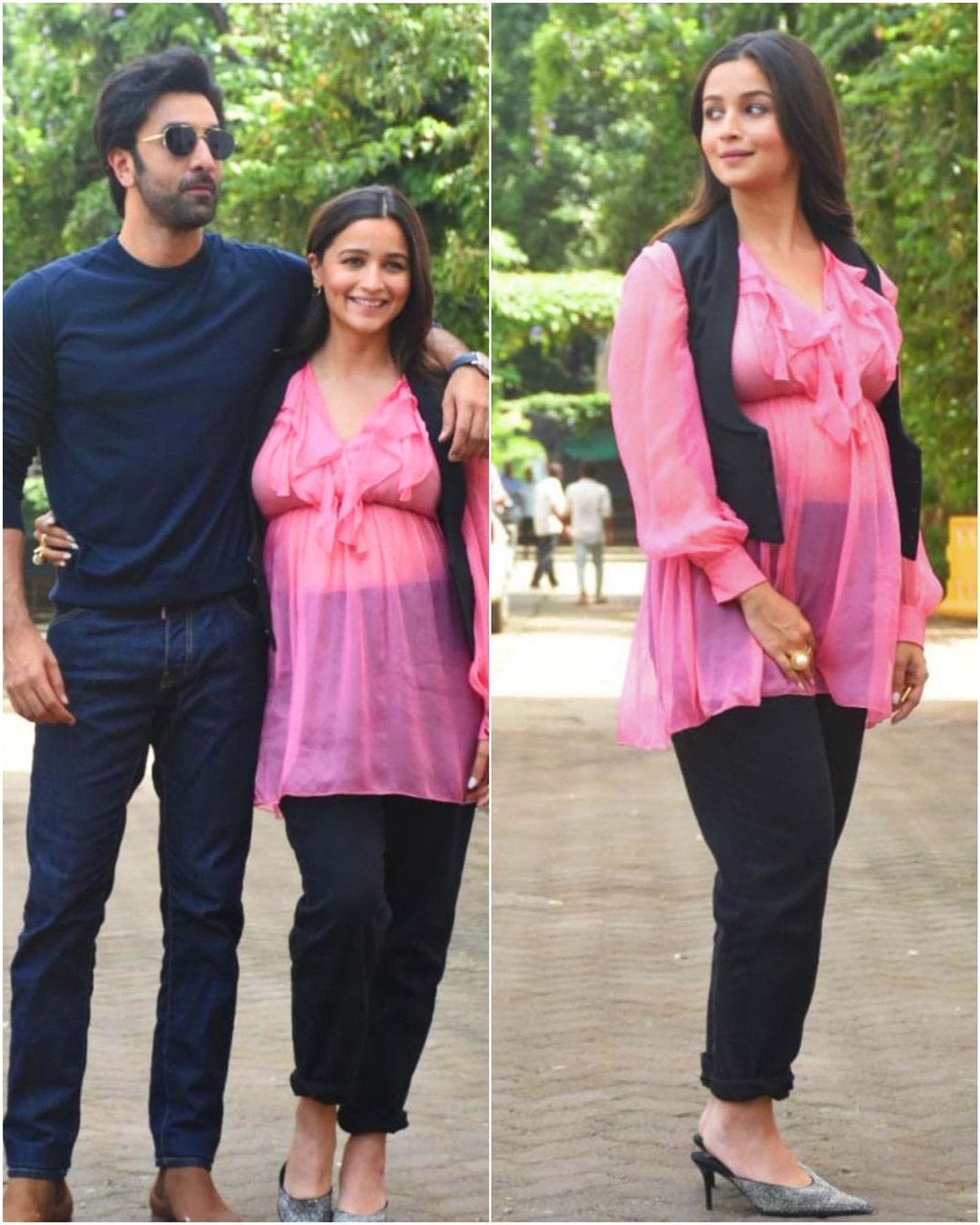 Alia Bhatt Spotted Pregnant Baby Bump with Husband Ranbir Kapoor on the  Street they both were adorable | by Sadiqahmednadaf | Medium