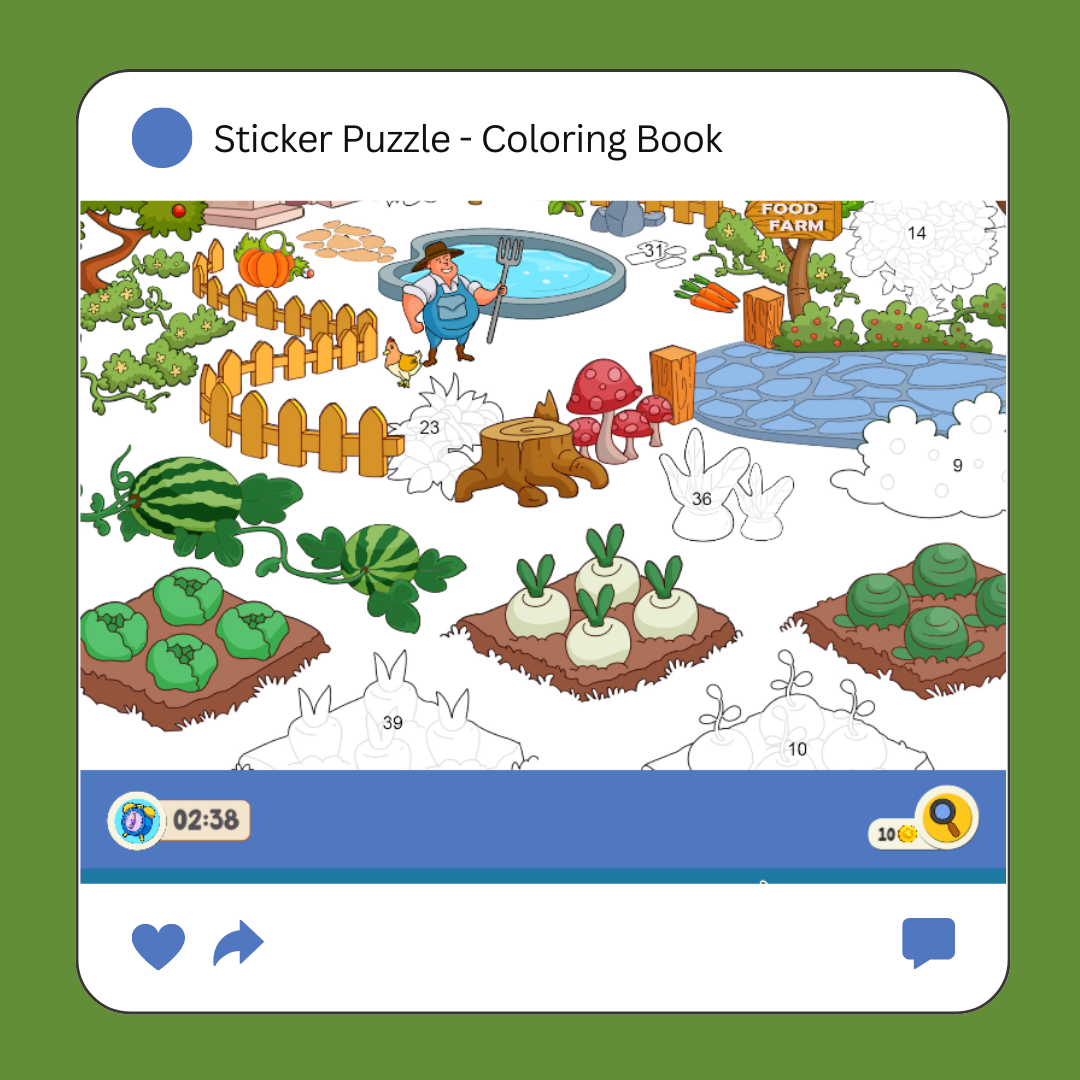 The Ultimate Guide to Sticker Puzzle Coloring Book Game MasteryThe ...