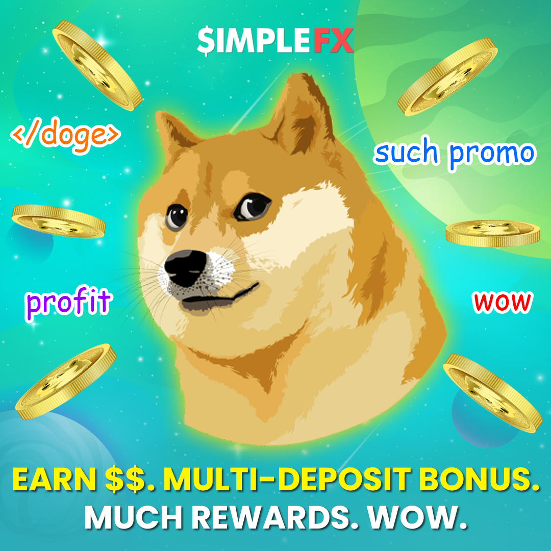 DOGE Multi-Deposit Bonus 🐶 - SimpleFX - Medium