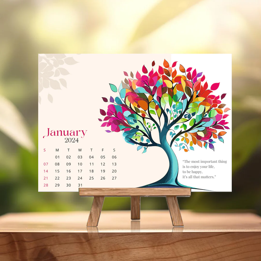 Exploring the Tree of Life Calendar 2024 by Purplerayartmarketing