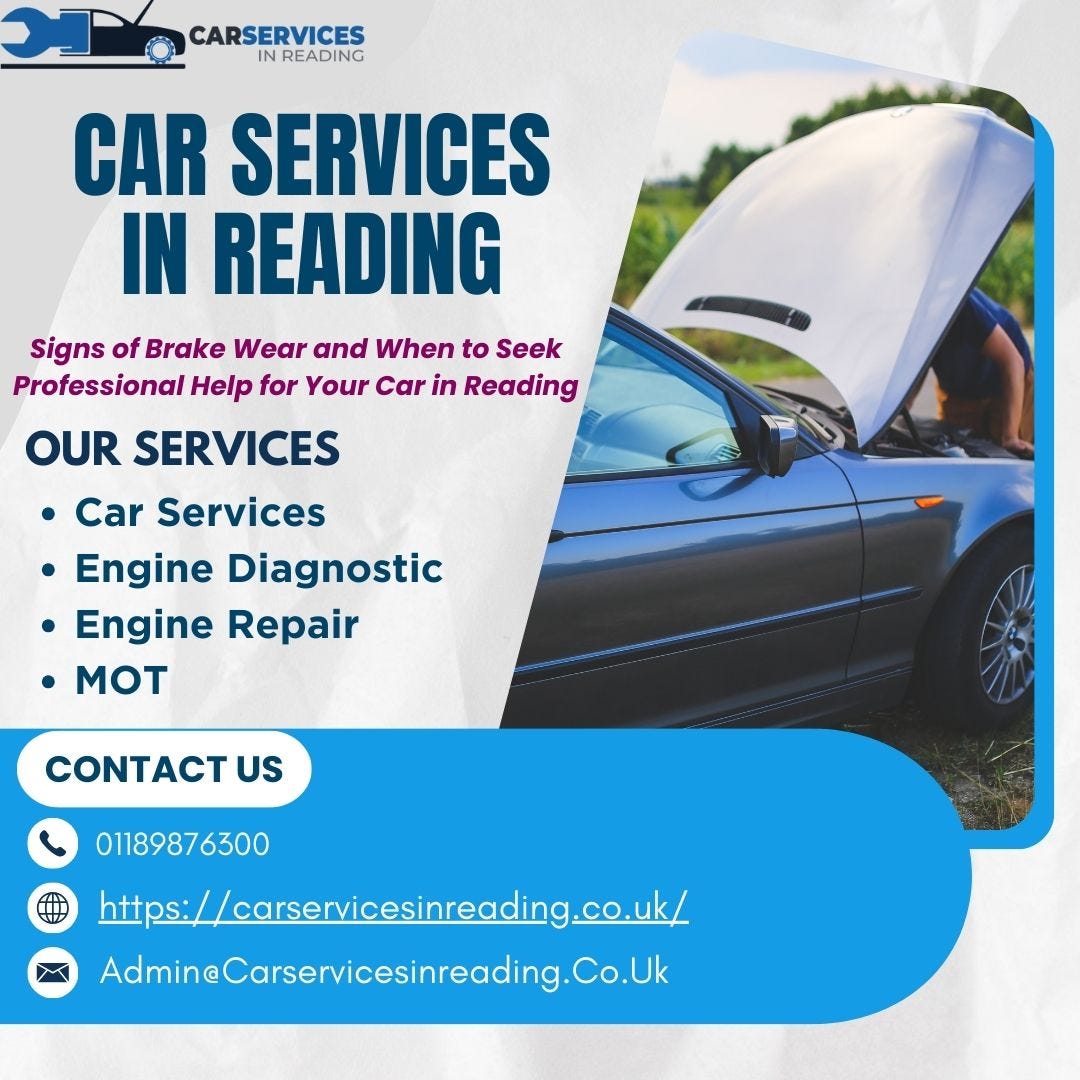 Signs of Brake Wear and When to Seek Professional Help for Your Car in