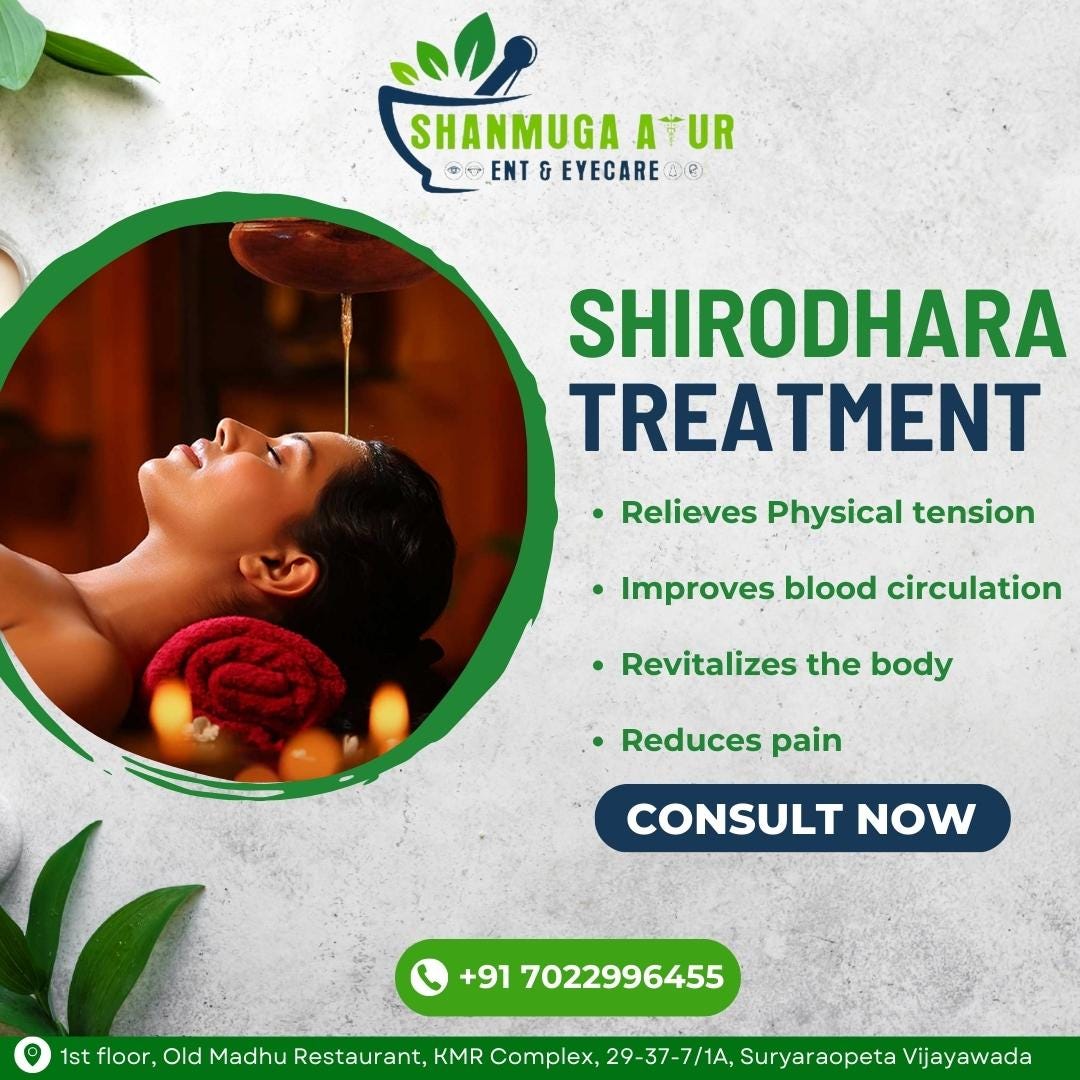 Shirodhara Treatment - Shanmugaayurvedic - Medium