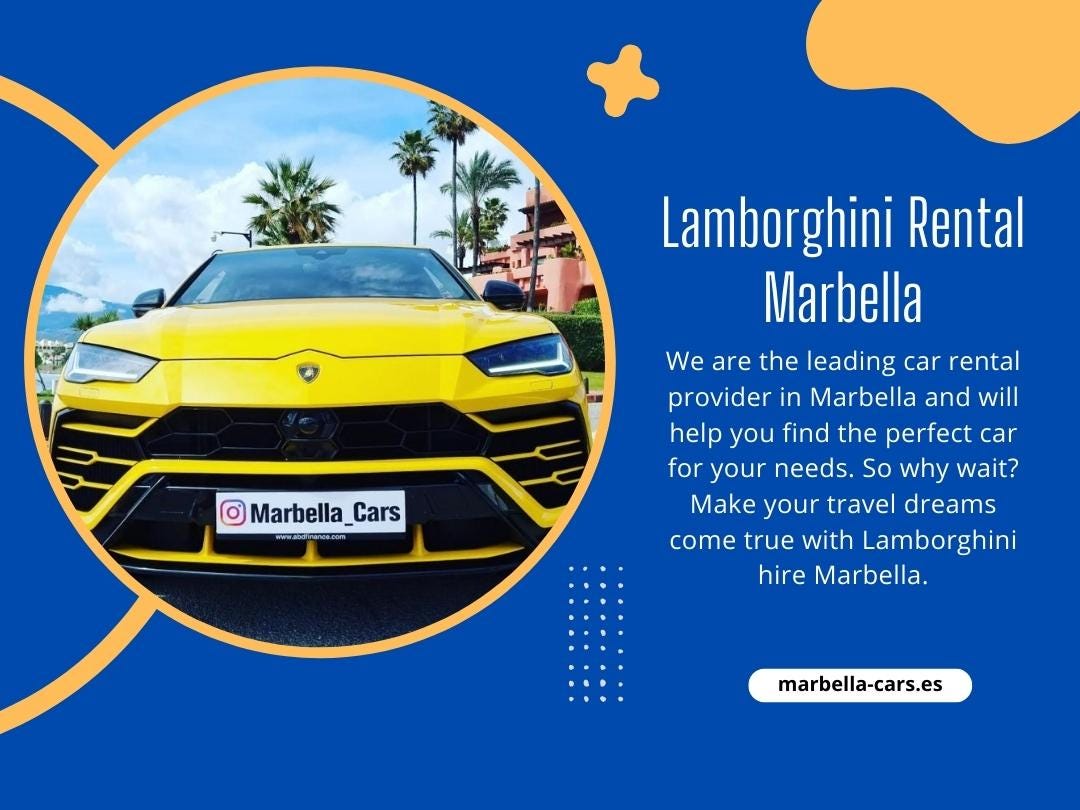 Rent A Car Marbella. Luxury Car Rental A Great Way To… by Luxury Car Rentals Medium