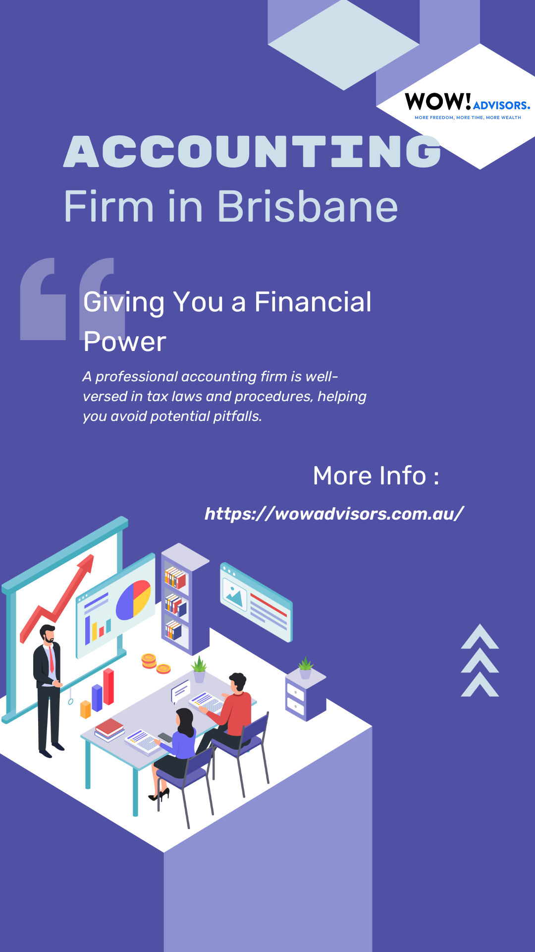 Accounting Firms in Brisbane WOW! Advisors is one of the best Business accountants and