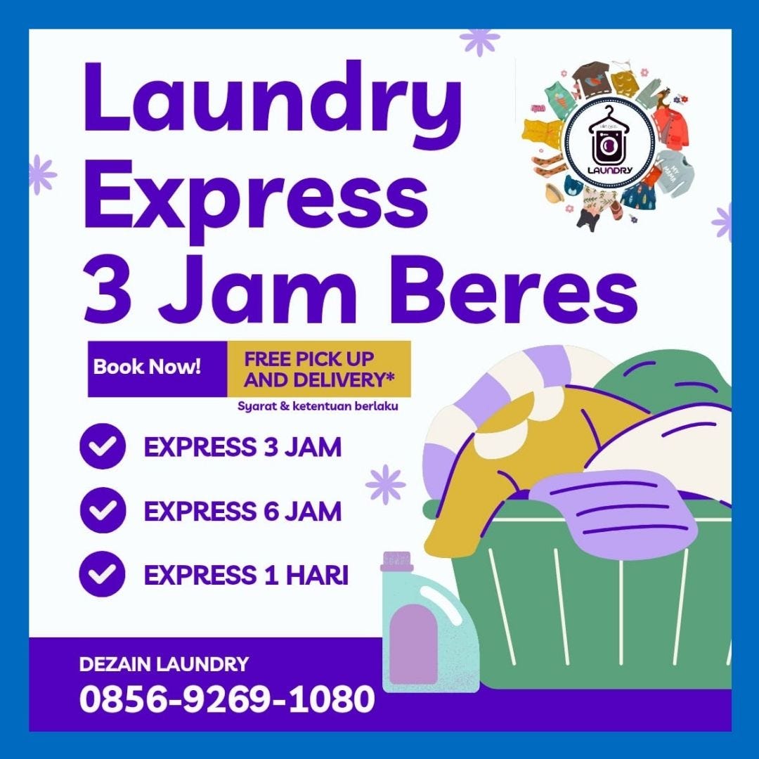 (DIJAMIN BERSIH WANGI) WA 085692691080 Gratis antar jemput layanan laundry express Tangerang