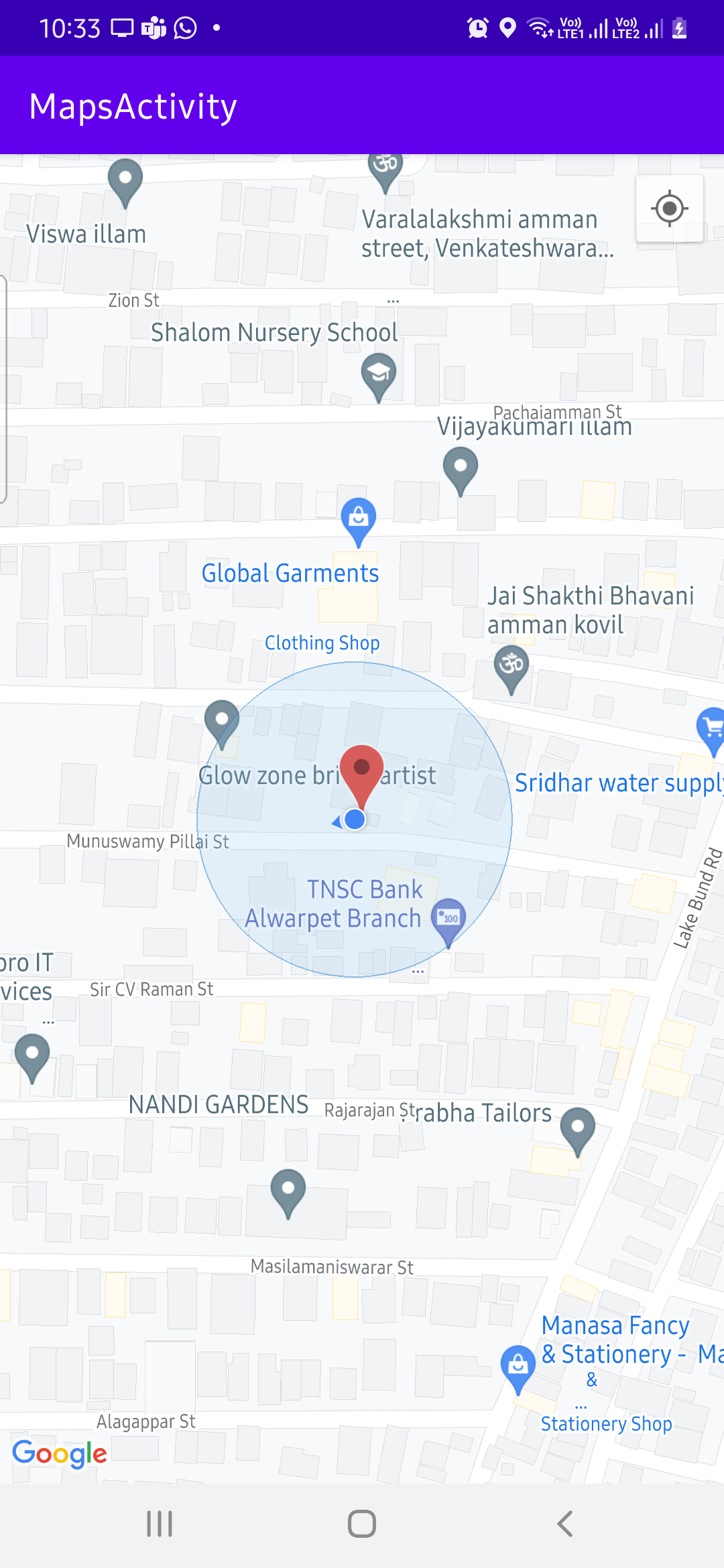 Google Map In Android. Let see how to add marker to the… by Pandiyan