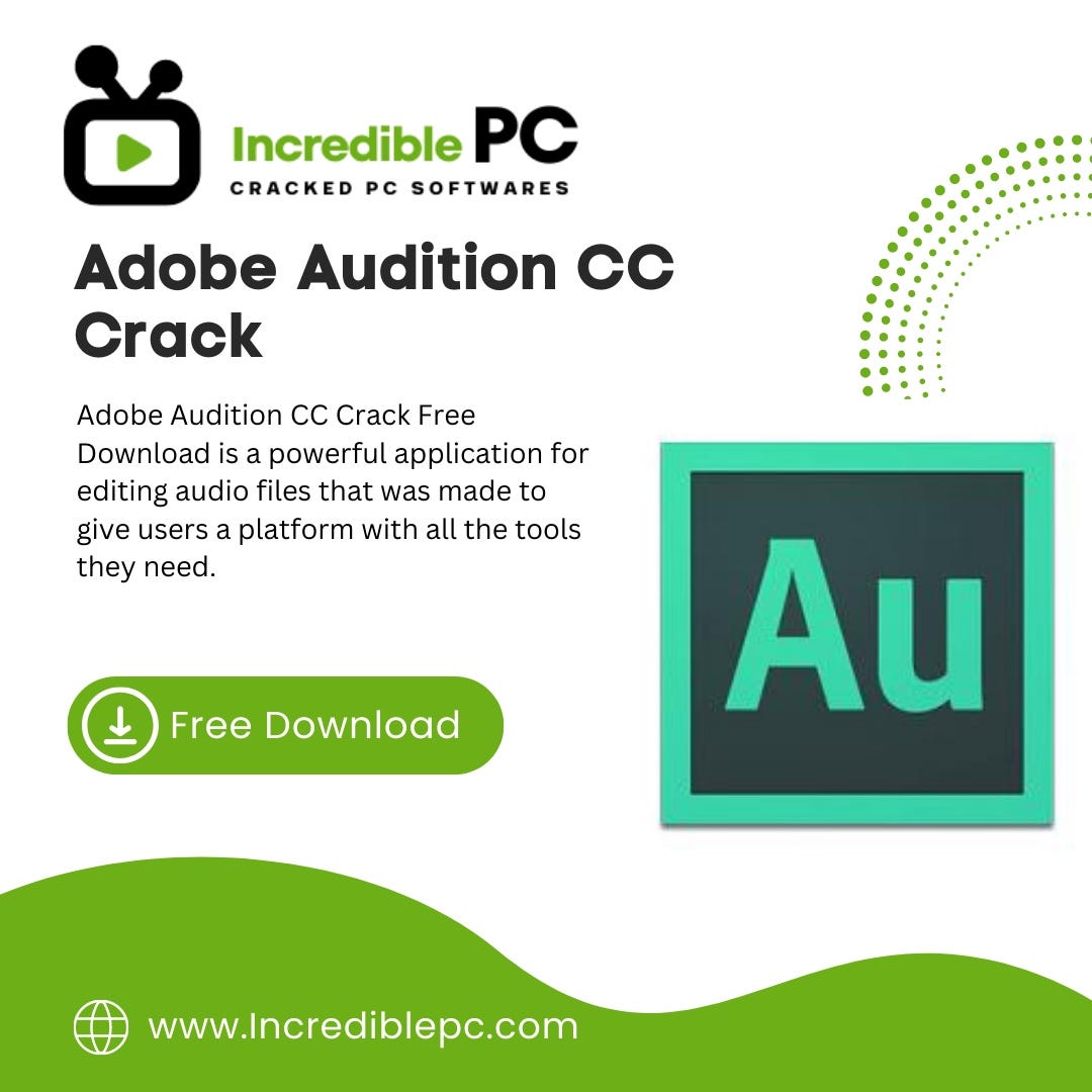Adobe Audition CC Crack IncrediblePC Medium