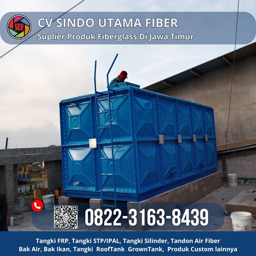 Wa: 0822–3163–8439, Tangki Fiberglass Untuk Kontruksi Kuat dan Ringan Di Madiun