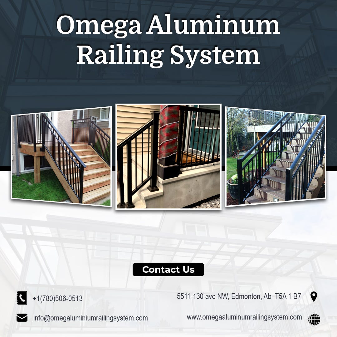 Aluminum Railings Edmonton Omega Aluminum Railing System Medium