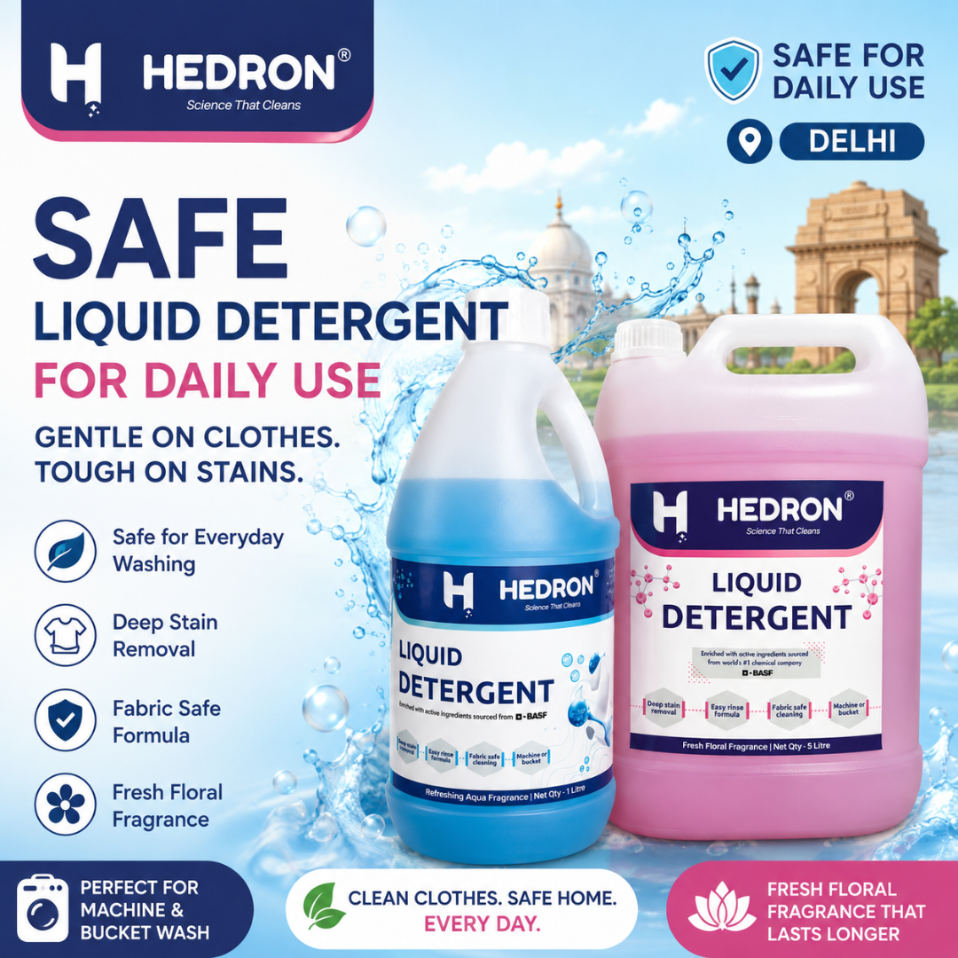 Safe Liquid Detergent for Daily Use in Delhi: A Better Way to Care for Your Clothes