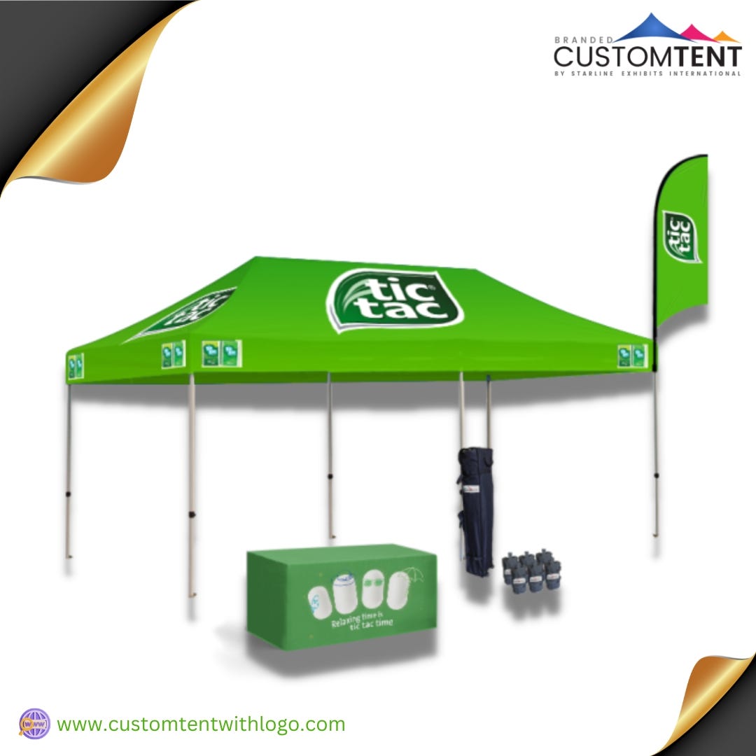 Logo Canopy Tent The Most Effective Outdoor Marketing Solution by