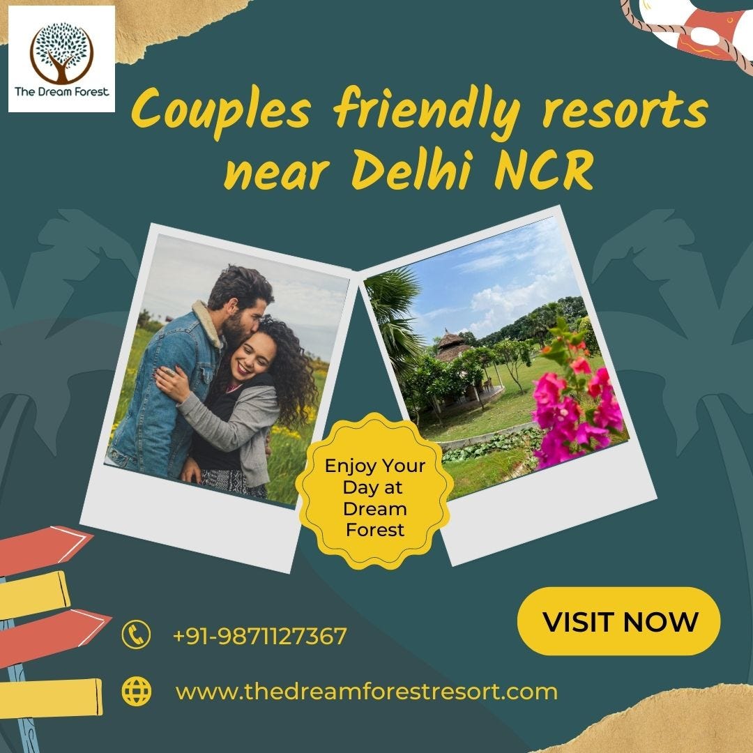 Couples Friendly Resorts near Delhi NCR The Dream Forest Resort Medium