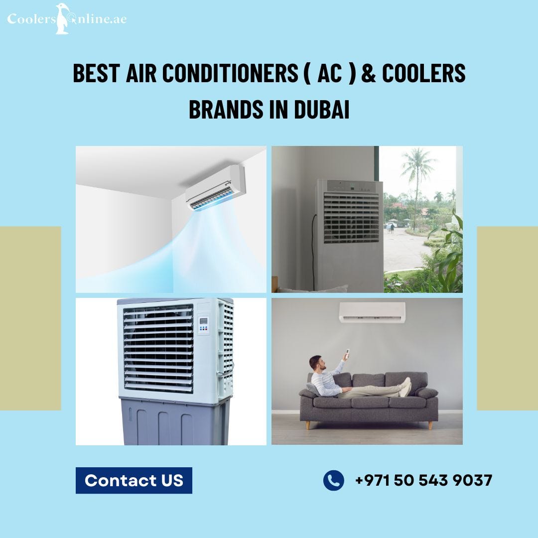 Best Air Conditioners (AC) & Coolers Brands In Dubai & UAE