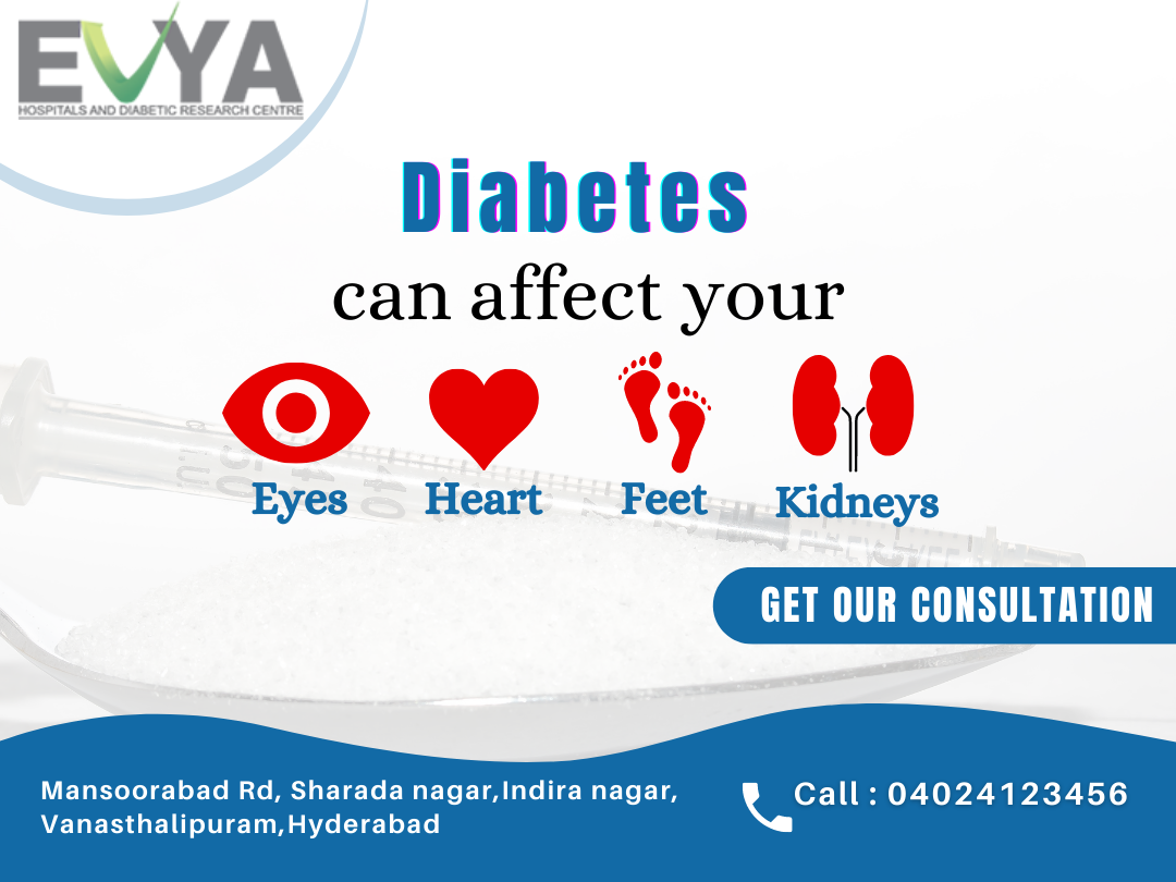 Best Diabetes Hospital in Lb Nagar Hyderabad doctor — Evya