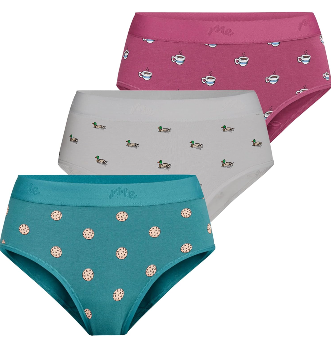 Embrace Comfort and Style with Women’s High Waist Cotton Briefs Medium