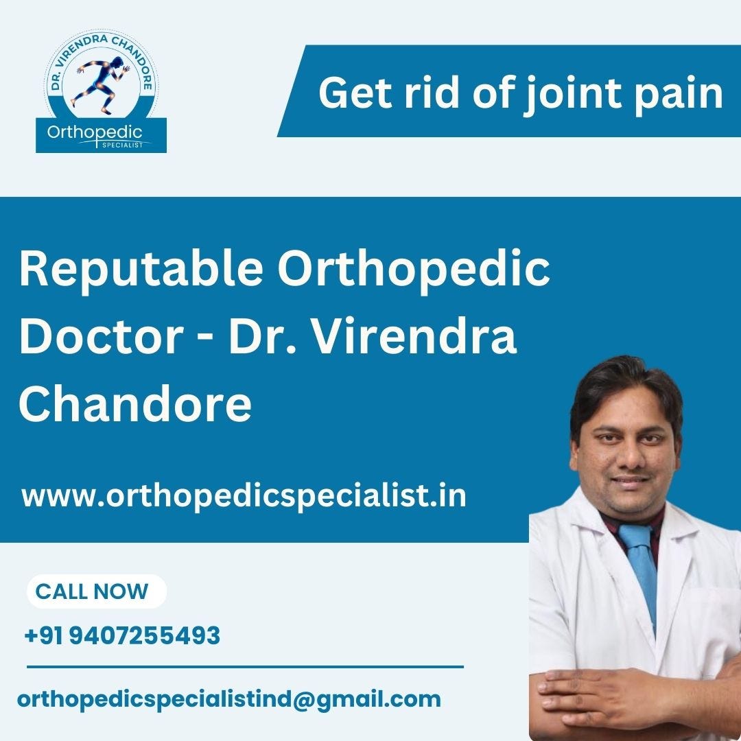 An Expert Orthopedic Doctor For Musculoskeletal Disorders — Dr ...