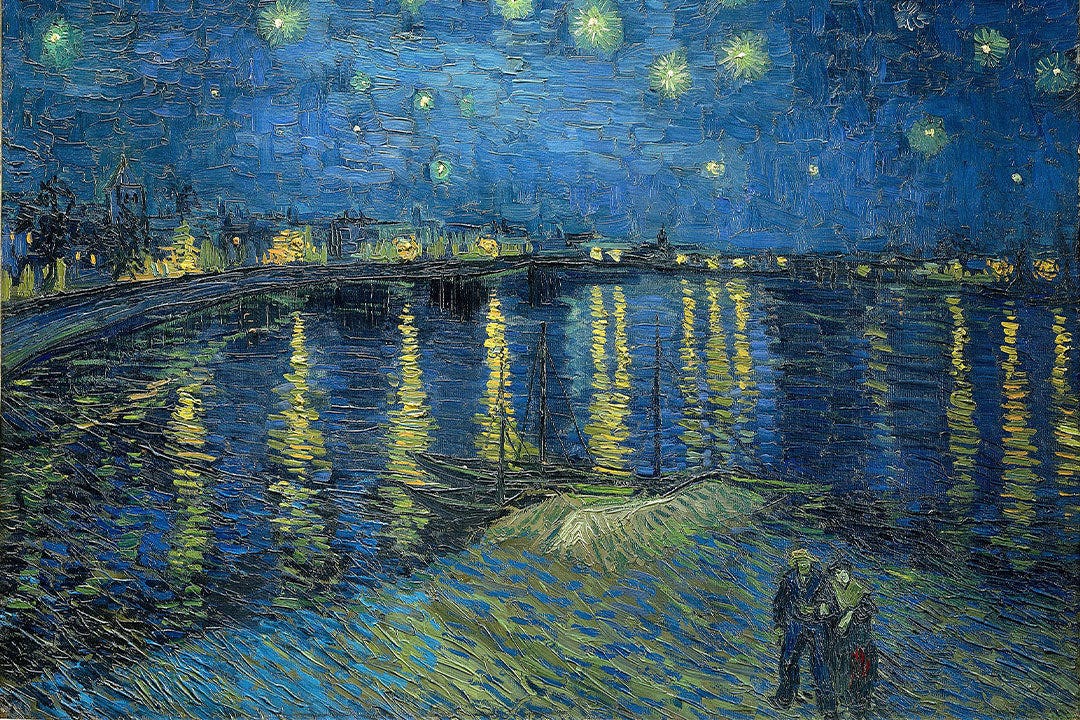Um tapete de estrelas