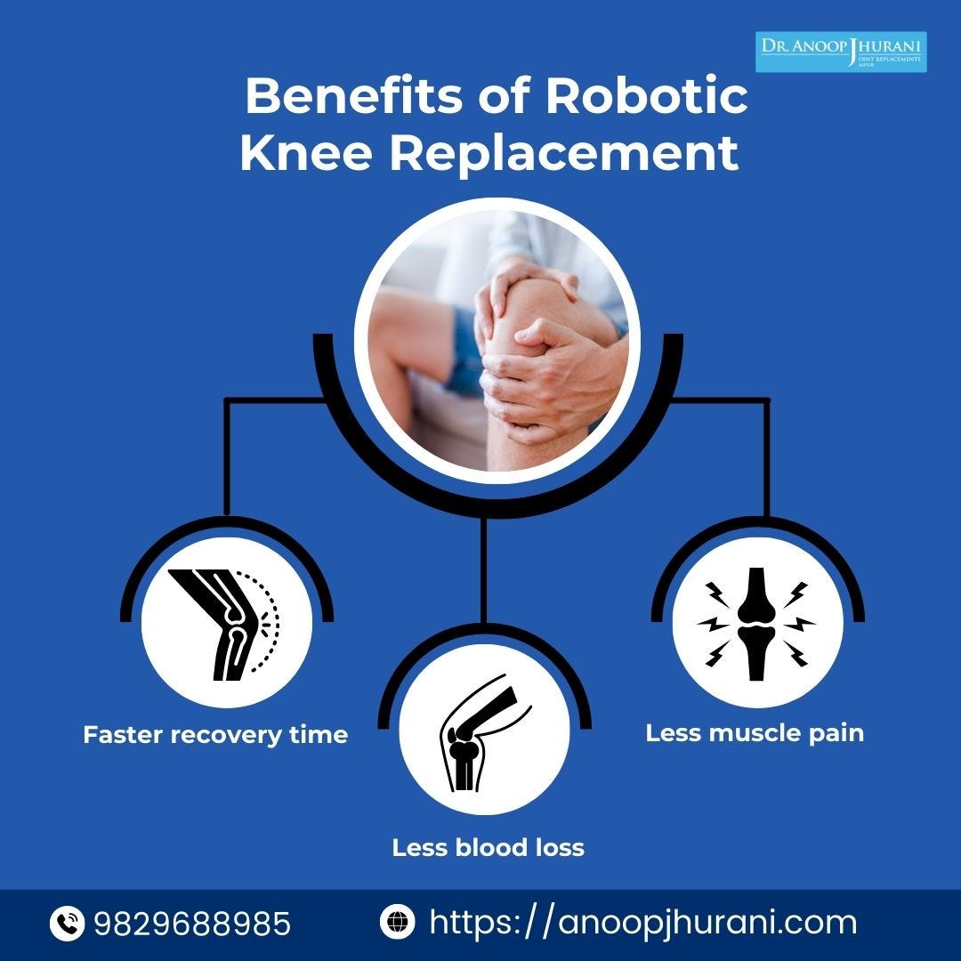Benefits and Recovery of Robotic Total Knee Replacement by Dr. Anoop