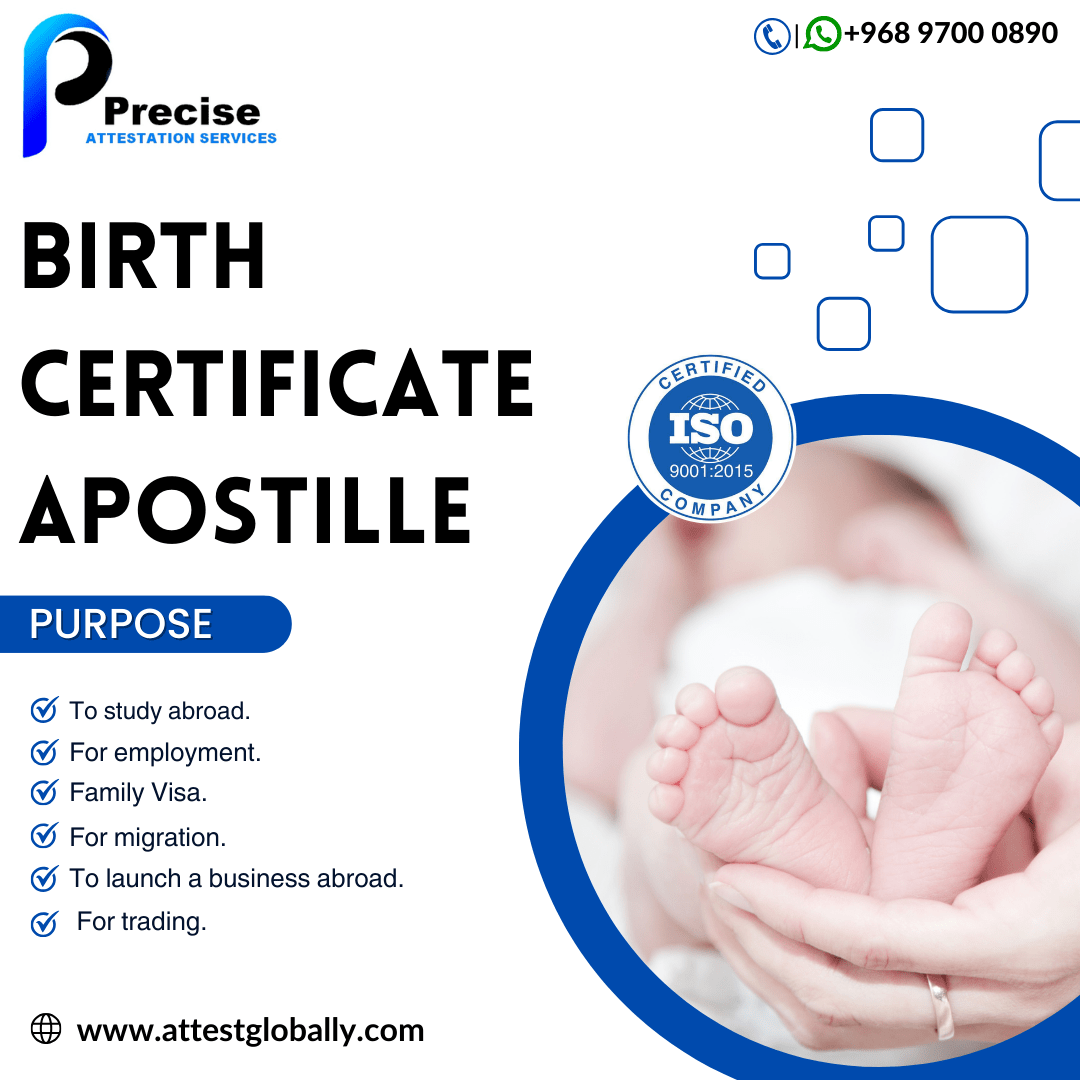 Birth Certificate Apostille in Oman: What You Should Know