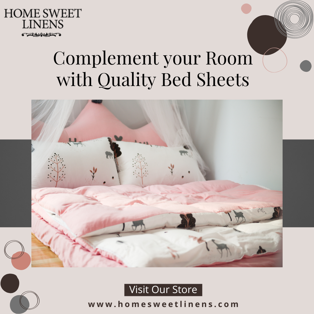CANADIAN BED SHEETS. “HOME SWEET LINENS” by Home Sweet Linens Medium
