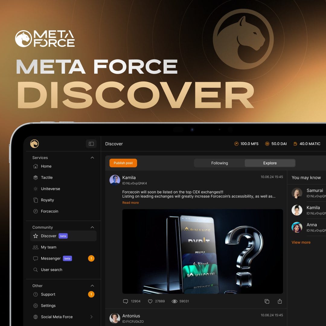 Meta Force Expands Horizons: Major Updates Across DeFi, Metaverse, and Wellness