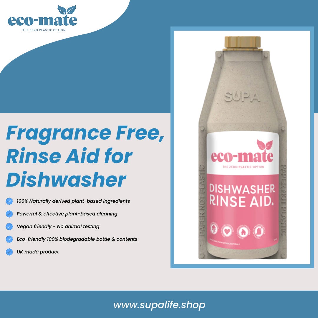 Dishwasher Rinse Aid — 500ml Medium