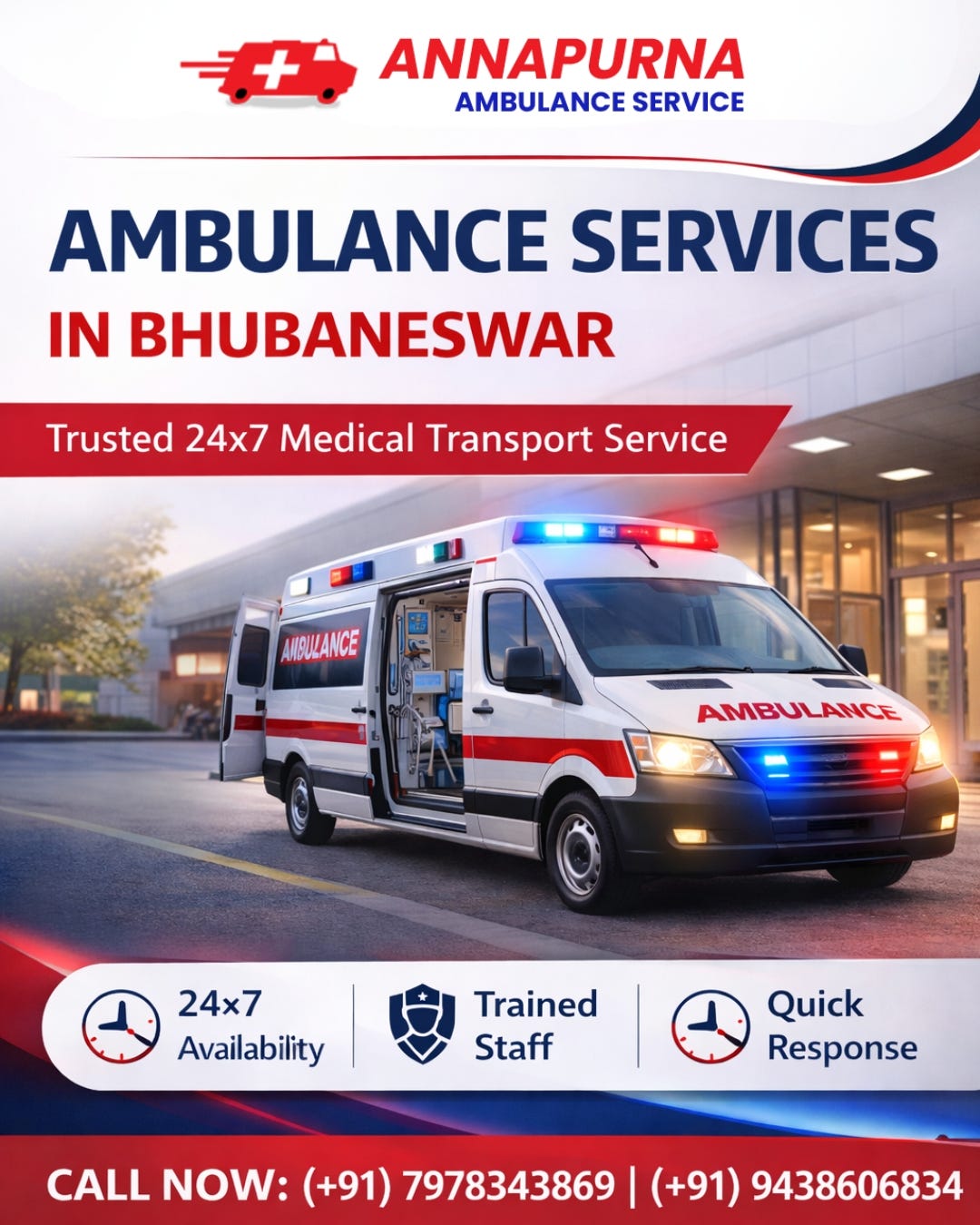Reliable Ambulance Services in Bhubaneswar — Annapurna Ambulance Service