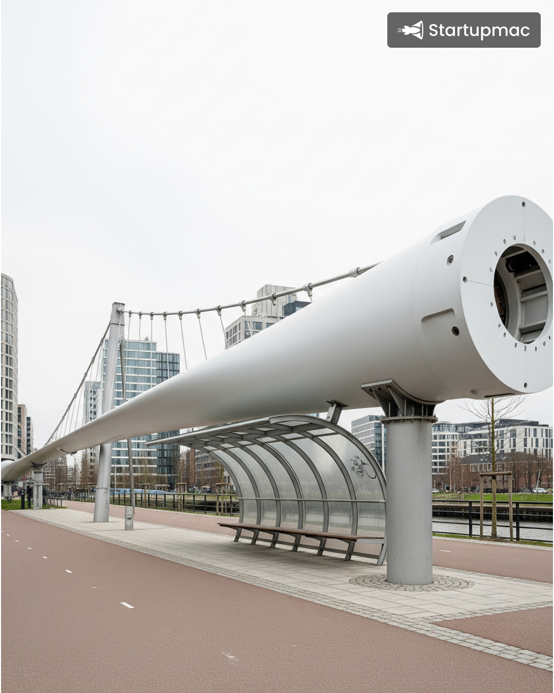 Wind turbine blades get a second life through creative repurposing