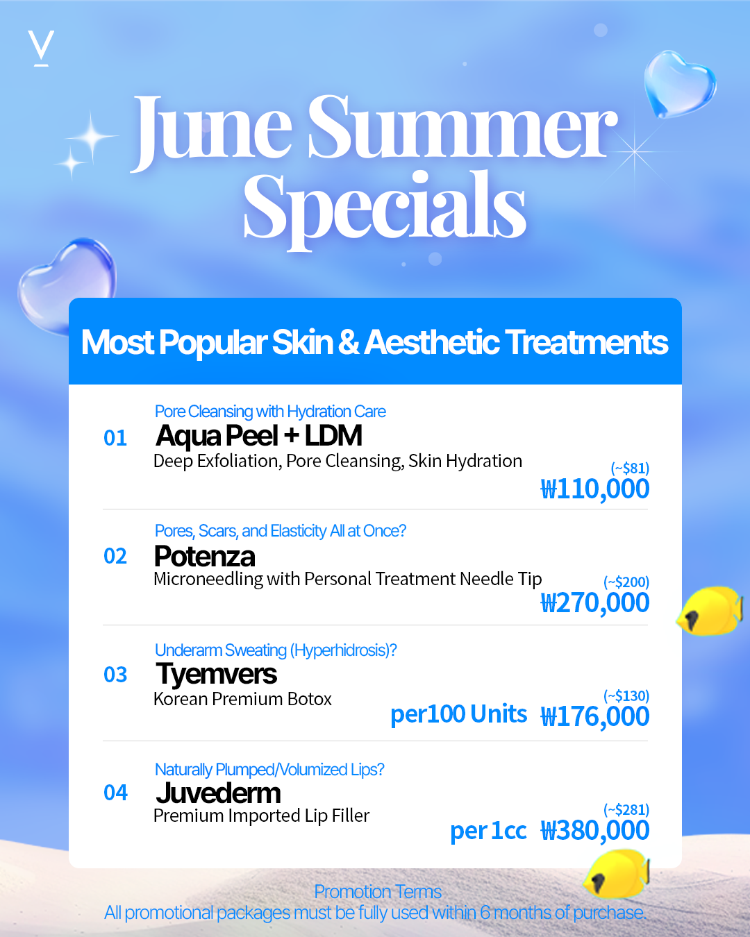Your Summer Skin & Body Reset in Korea: V Beauty Clinic’s June Promotion Guide