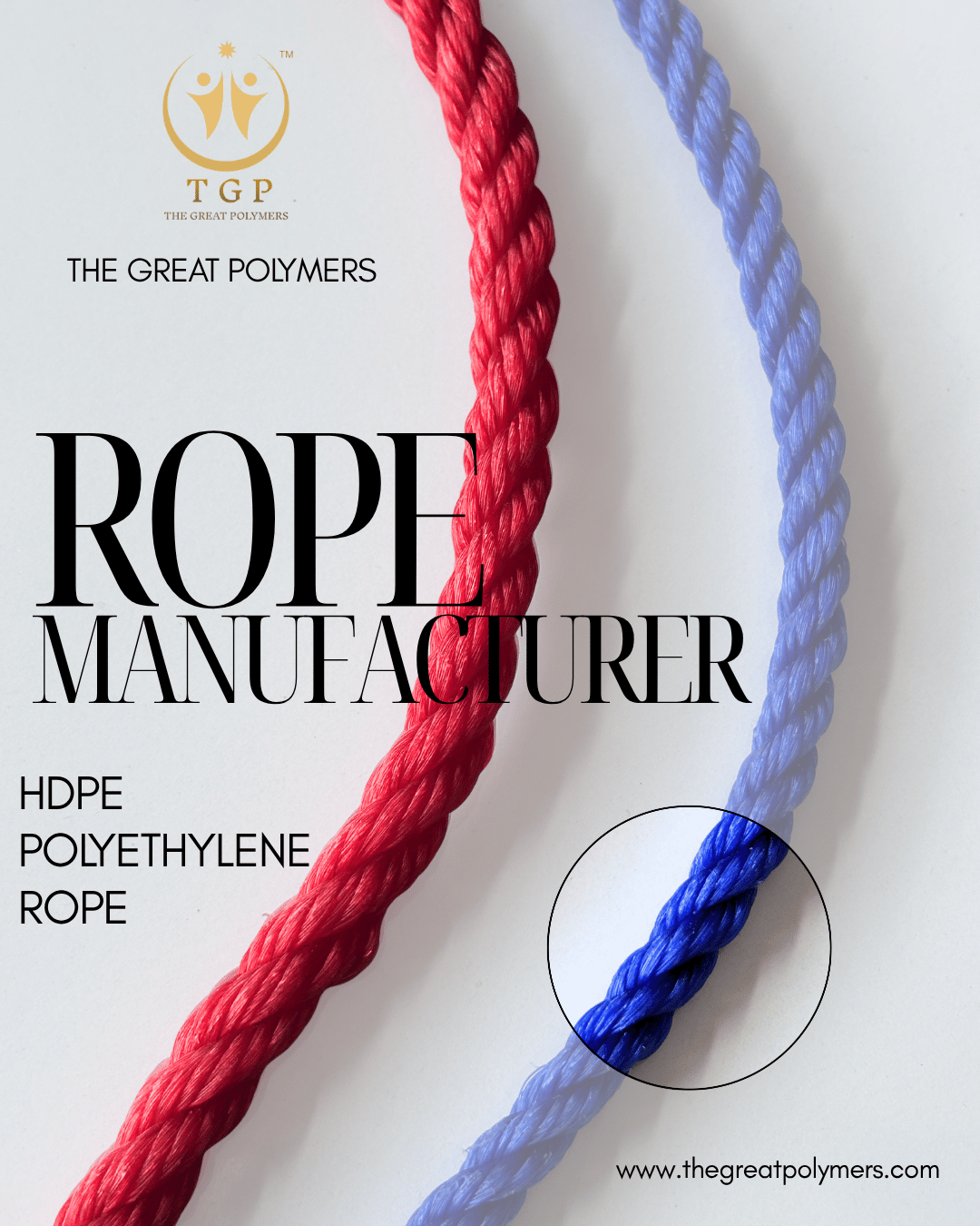 HDPE Rope Manufacturer & Exporter Providing Polyethylene Ropes in Multiple Lengths and Colors for…