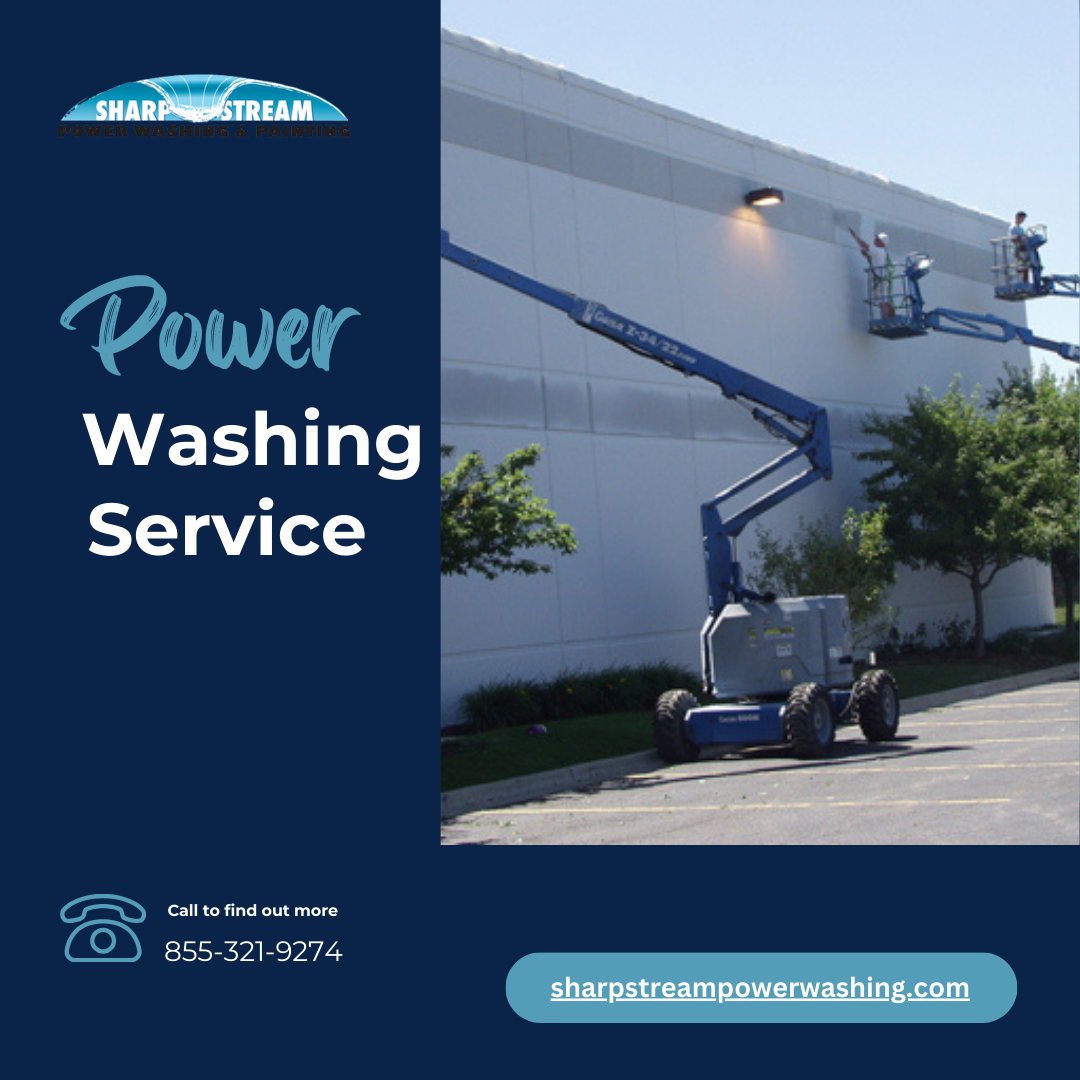 Elevate Your Space with Precision Power Washing Service Sharp Stream