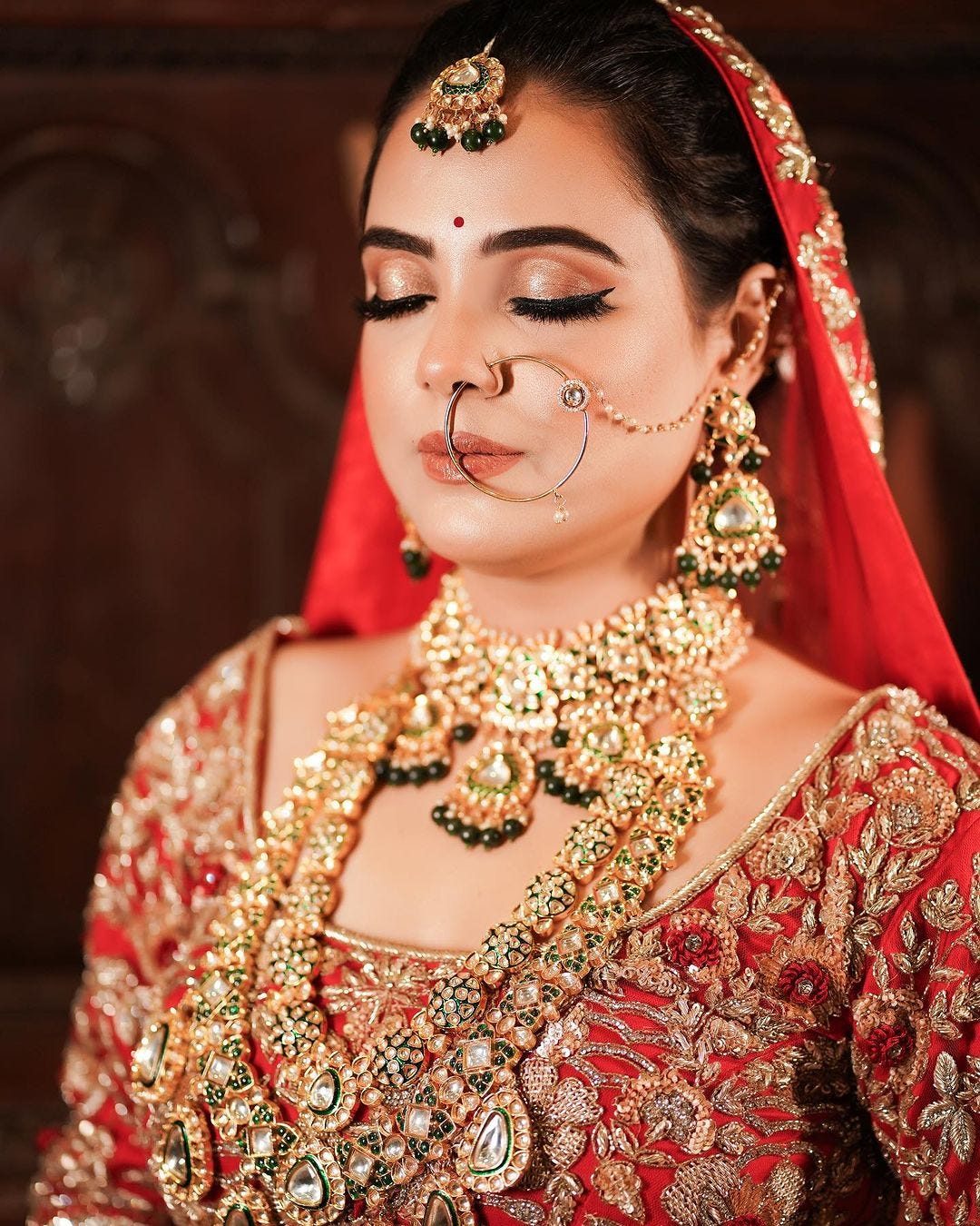 Bridal makeup artist in Lucknow- Rrupantarr Luxury Salon & Makeup Studio  Best Celebrity Makeup Artist in Lucknow. - Rrupantarr_luxurysalon - Medium