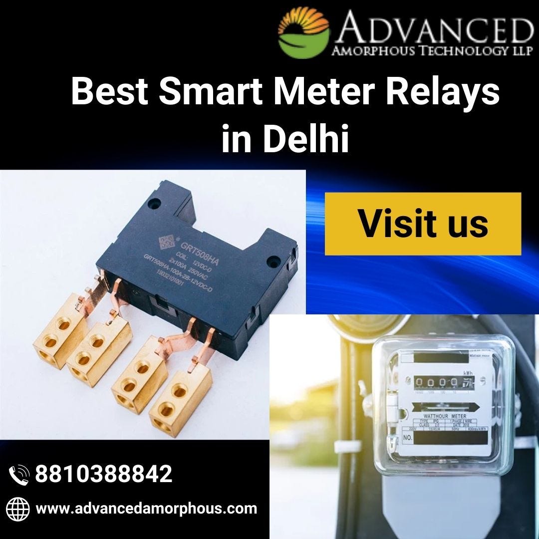 Best Smart Meter Relays in Delhi Advanced Amorphous Medium