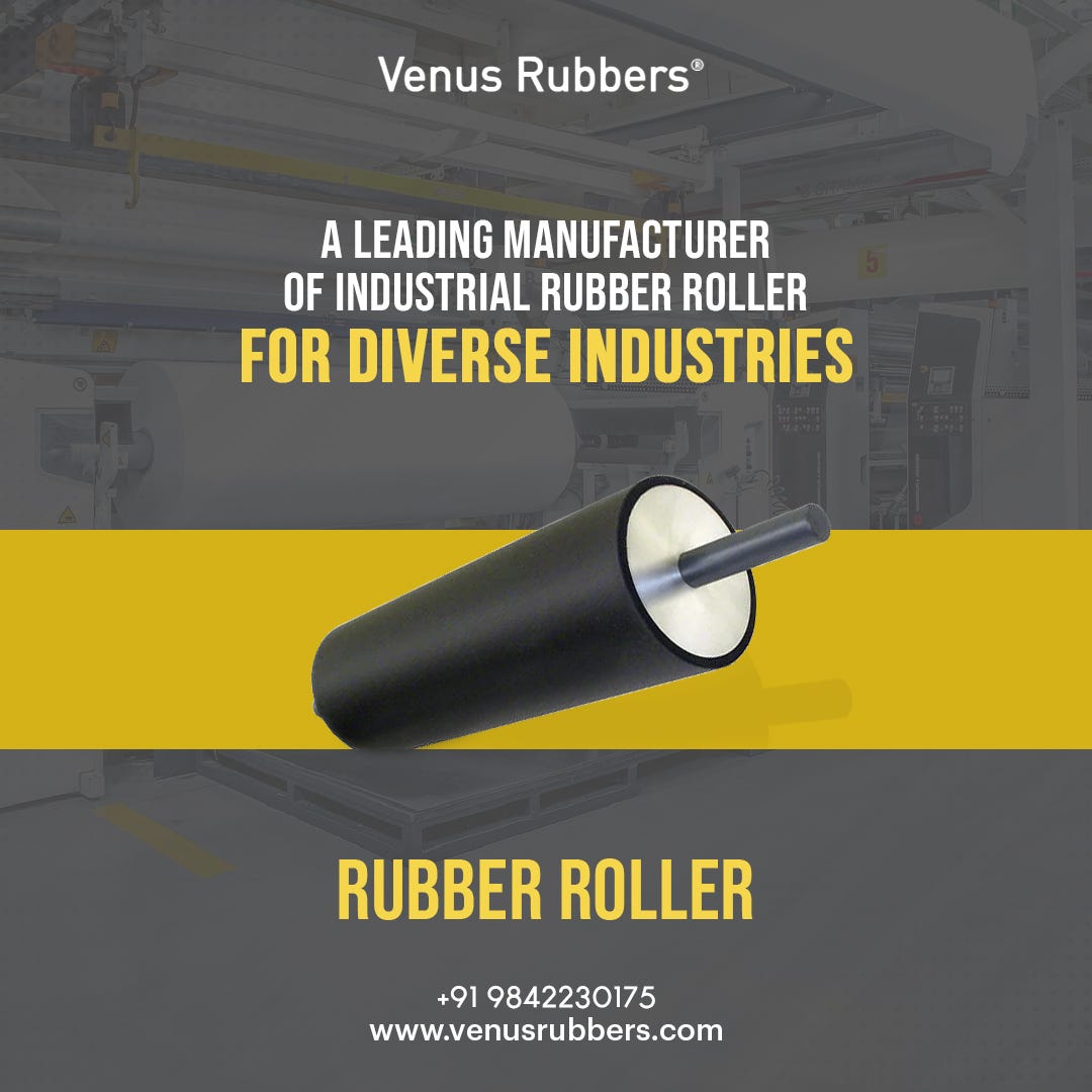 Rubber Roller and Its Benefits. Rubber rollers have a high coefficient