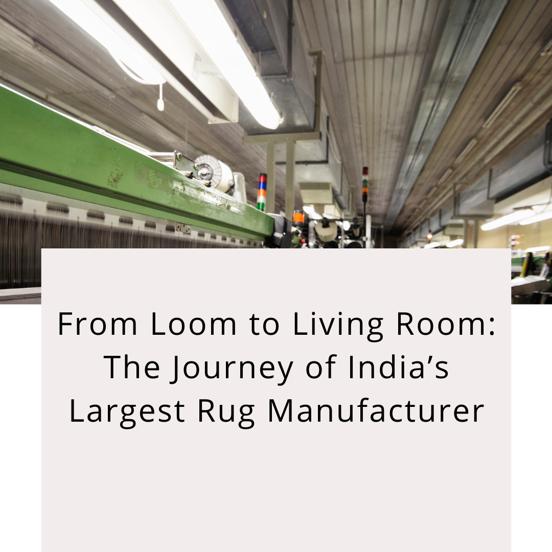 From Loom to Living Room The Journey of India’s Largest Rug
