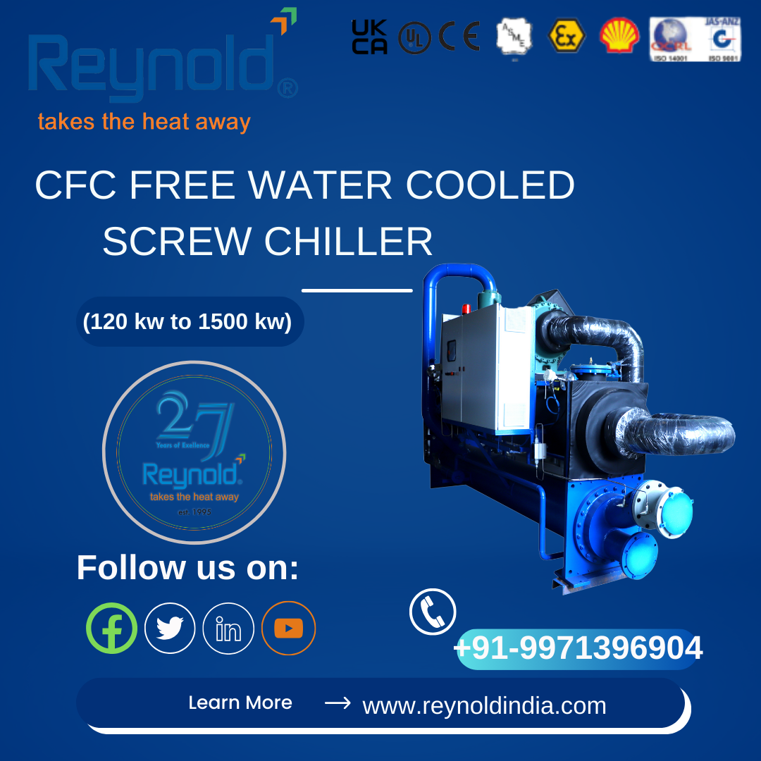 Water cooled chiller System. A watercooled chiller system is a… by
