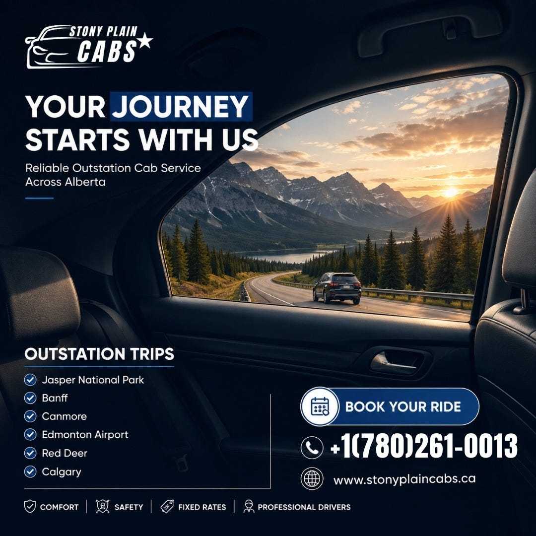 Cabs Stony Plain — Reliable Transportation for Every Travel Need